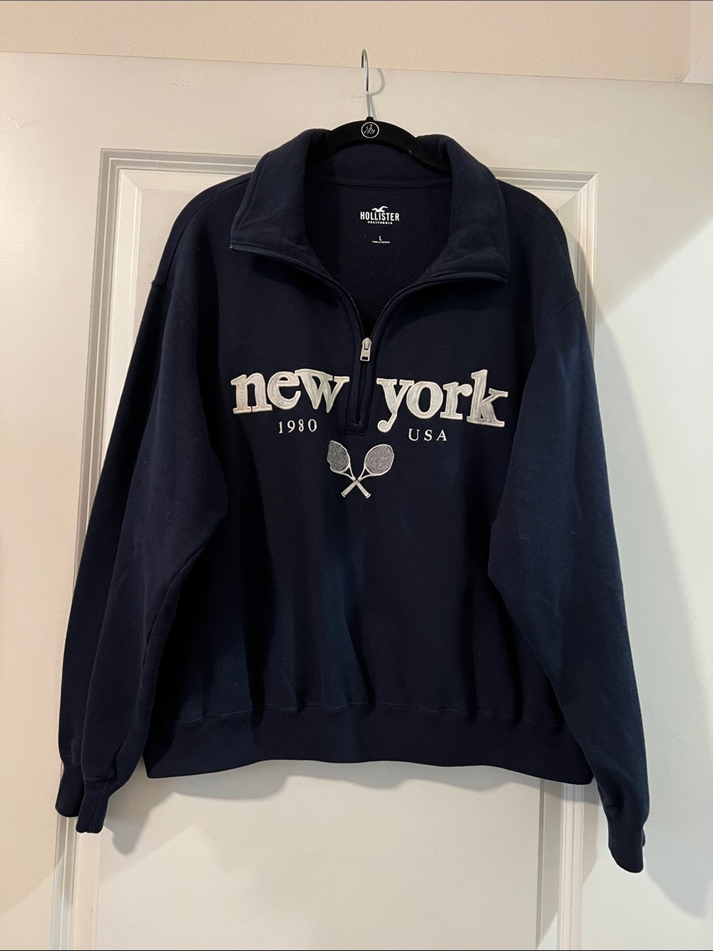 Hollister Quarter-Zip Sweatshirt